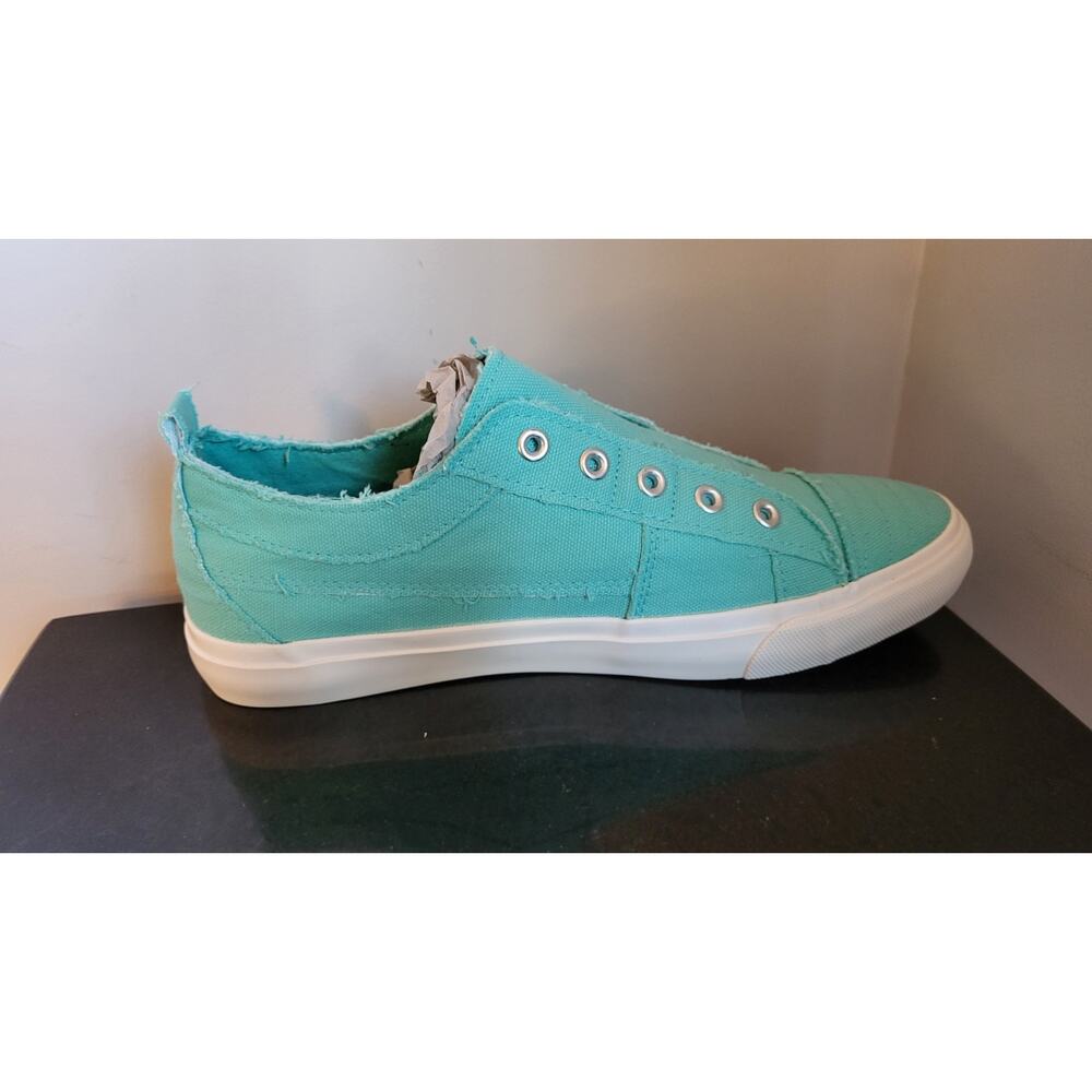NEW Corkys Tennis Shoes Aqua Babalu Womens Size 10 Slip On Sneakers - Picture 15 of 16